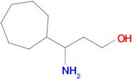 3-amino-3-cycloheptylpropan-1-ol