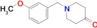 1-[(3-methoxyphenyl)methyl]piperidin-4-one
