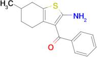 3-Benzoyl-6-methyl-4,5,6,7-tetrahydro-1-benzothiophen-2-amine