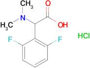 2-(2,6-Difluorophenyl)-2-(dimethylamino)acetic acid hydrochloride