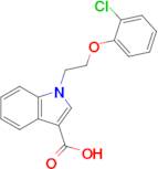 1-[2-(2-chlorophenoxy)ethyl]-1h-indole-3-carboxylic acid