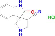 2-Oxo-1,2-dihydrospiro[indole-3,3'-pyrrolidine]-4'-carbonitrile hydrochloride