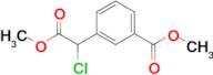 Methyl 3-(1-chloro-2-methoxy-2-oxoethyl)benzoate