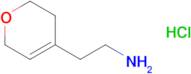 2-(3,6-Dihydro-2h-pyran-4-yl)ethan-1-amine hydrochloride