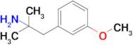 1-(3-Methoxyphenyl)-2-methylpropan-2-amine