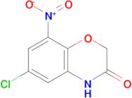 6-Chloro-8-nitro-3,4-dihydro-2h-1,4-benzoxazin-3-one