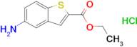 Ethyl 5-amino-1-benzothiophene-2-carboxylate hydrochloride