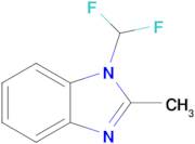 1-(Difluoromethyl)-2-methyl-1h-1,3-benzodiazole