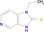 1-ethyl-1H,2H,3H-imidazo[4,5-c]pyridine-2-thione