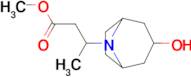 Methyl 3-{3-hydroxy-8-azabicyclo[3.2.1]octan-8-yl}butanoate