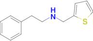 (2-Phenylethyl)[(thiophen-2-yl)methyl]amine