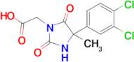 2-[4-(3,4-dichlorophenyl)-4-methyl-2,5-dioxoimidazolidin-1-yl]acetic acid