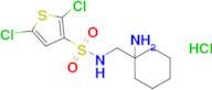 n-[(1-aminocyclohexyl)methyl]-2,5-dichlorothiophene-3-sulfonamide hydrochloride