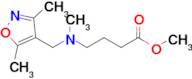 Methyl 4-{[(dimethyl-1,2-oxazol-4-yl)methyl](methyl)amino}butanoate