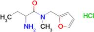 2-Amino-n-(furan-2-ylmethyl)-n-methylbutanamide hydrochloride