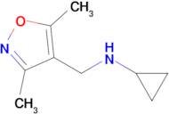 n-[(dimethyl-1,2-oxazol-4-yl)methyl]cyclopropanamine