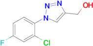 [1-(2-chloro-4-fluorophenyl)-1h-1,2,3-triazol-4-yl]methanol