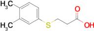 3-[(3,4-dimethylphenyl)sulfanyl]propanoic acid