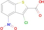 3-Chloro-4-nitro-1-benzothiophene-2-carboxylic acid