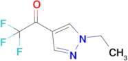 1-(1-Ethyl-1h-pyrazol-4-yl)-2,2,2-trifluoroethan-1-one
