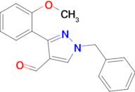 1-Benzyl-3-(2-methoxyphenyl)-1h-pyrazole-4-carbaldehyde