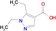 1,5-Diethyl-1h-pyrazole-4-carboxylic acid