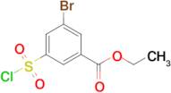 Ethyl 3-bromo-5-(chlorosulfonyl)benzoate