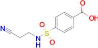 4-[(2-cyanoethyl)sulfamoyl]benzoic acid