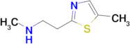 Methyl[2-(5-methyl-1,3-thiazol-2-yl)ethyl]amine