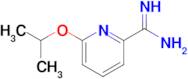 6-(Propan-2-yloxy)pyridine-2-carboximidamide