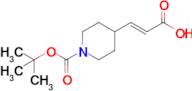 (2e)-3-{1-[(tert-Butoxy)carbonyl]piperidin-4-yl}prop-2-enoic acid