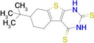 11-tert-butyl-8-thia-4,6-diazatricyclo[7.4.0.0²,⁷]trideca-1(9),2(7)-diene-3,5-dithione