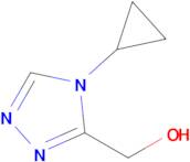 (4-Cyclopropyl-4h-1,2,4-triazol-3-yl)methanol
