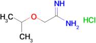 2-(Propan-2-yloxy)ethanimidamide hydrochloride