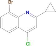 8-Bromo-4-chloro-2-cyclopropylquinoline