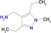 (3,5-Diethyl-1-methyl-1h-pyrazol-4-yl)methanamine