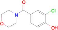 2-Chloro-4-(morpholine-4-carbonyl)phenol