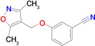 3-[(dimethyl-1,2-oxazol-4-yl)methoxy]benzonitrile