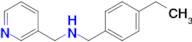 [(4-ethylphenyl)methyl](pyridin-3-ylmethyl)amine