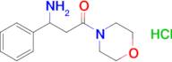 3-Amino-1-(morpholin-4-yl)-3-phenylpropan-1-one hydrochloride