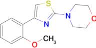 4-[4-(2-methoxyphenyl)-1,3-thiazol-2-yl]morpholine