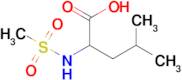 2-Methanesulfonamido-4-methylpentanoic acid