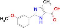2-(3-methoxyphenyl)-4-methyl-1H-imidazole-5-carboxylic acid