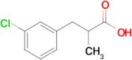 3-(3-Chlorophenyl)-2-methylpropanoic acid