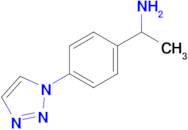 1-[4-(1h-1,2,3-triazol-1-yl)phenyl]ethan-1-amine
