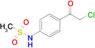 n-[4-(2-chloroacetyl)phenyl]methanesulfonamide