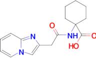 1-(2-{imidazo[1,2-a]pyridin-2-yl}acetamido)cyclohexane-1-carboxylic acid