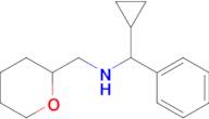 [cyclopropyl(phenyl)methyl](oxan-2-ylmethyl)amine