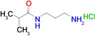n-(3-Aminopropyl)-2-methylpropanamide hydrochloride