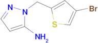 1-[(4-bromothiophen-2-yl)methyl]-1h-pyrazol-5-amine